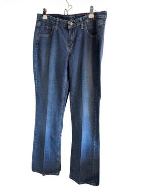 Classic Women's Blue Denim Jeans Size 12 Long